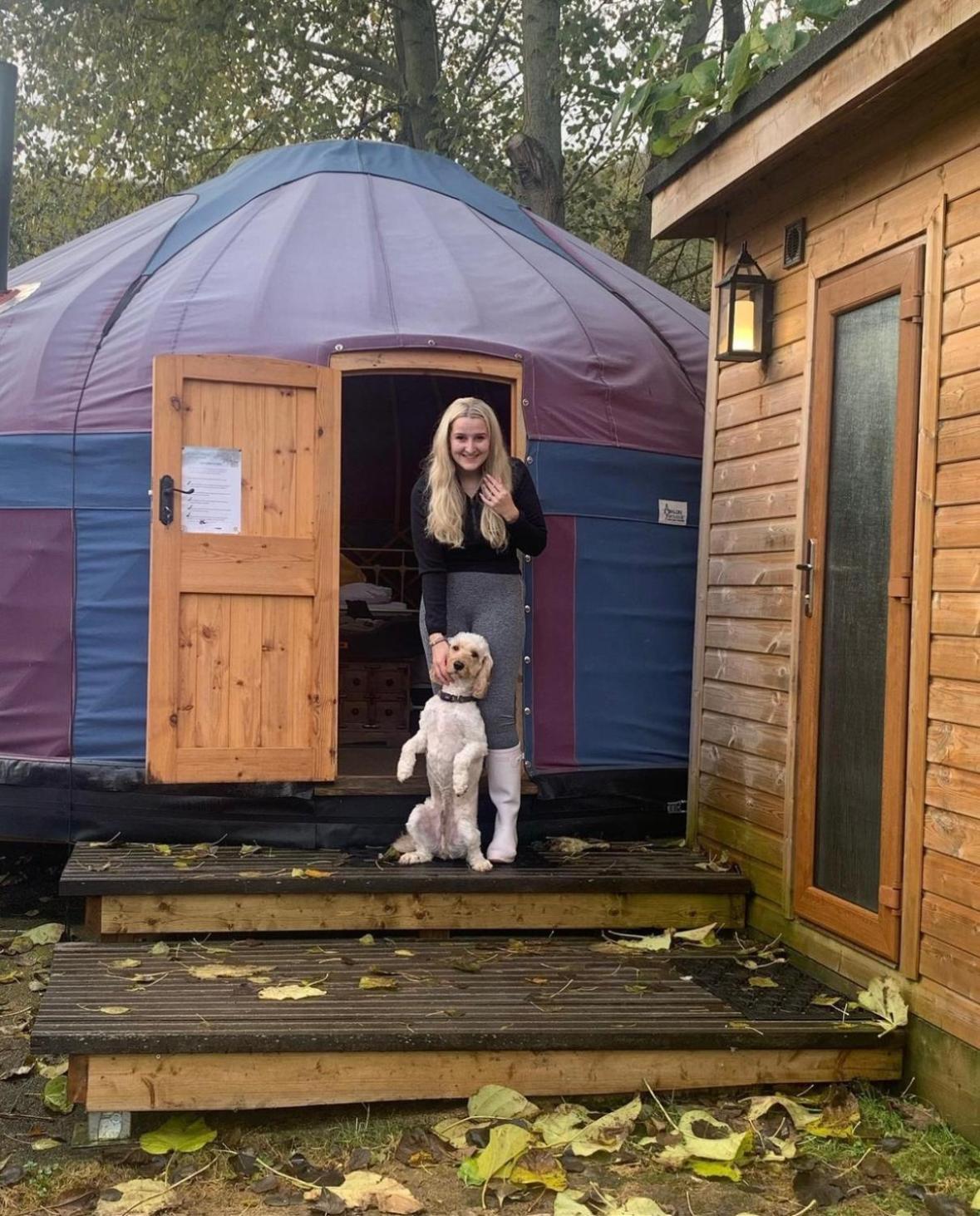 Orchard View Yurt & Hot Tub Somerset Weston-super-Mare Eksteriør bilde